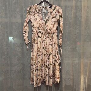 Top Shop Floral Midi Dress